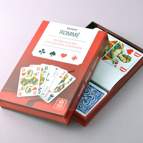 1 Senioren Romme Kartenspiel Club Französisches Bild