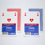 Frobis Plastik Pokerkarten Doppelpack 4 Eckzeichen