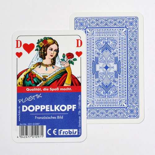 Doppelkopf Kartenspiele Plastik Französisches Bild